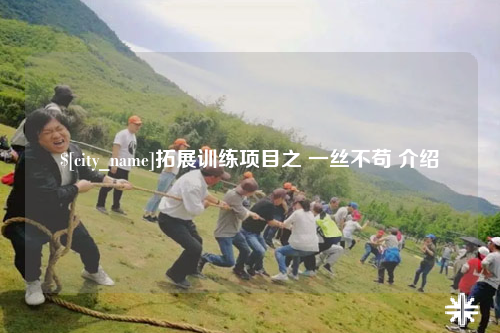 吴忠拓展训练项目之 一丝不苟 介绍